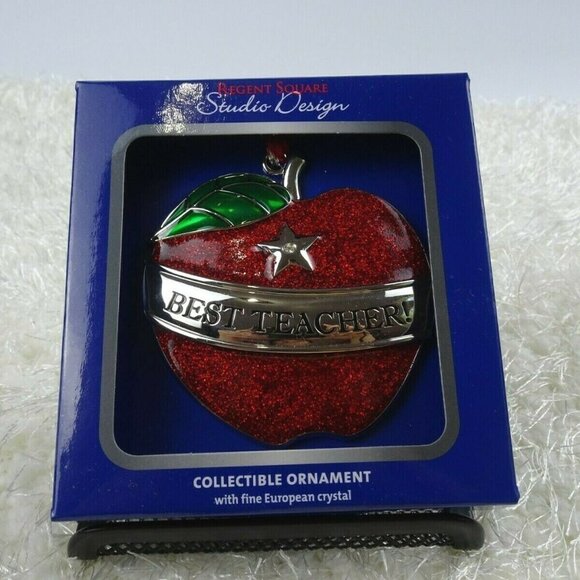 💰3/$25 New Regent BEST Teacher Collectible Ornament - Picture 2 of 5